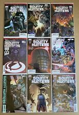 Lot of 9 Comic Books Star Wars Bounty Hunters #21 22 25 27 28 Variant 21 22 25 + picture