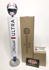 Michelob Ultra Formula 1 Racing Helmet Beer Tap Handle 15” Tall Brand New In Box picture