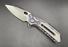 Reate Knives T6000 Titanium Zircuti Accents Satin M390 Limited Edition 1 Of 50 picture