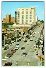 c1960 Looking East College Avenue Exterior Appleton Wisconsin Vintage Postcard picture