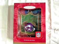 MINNESOTA VIKINGS Hallmark 2001 Keepsake Ornament NFL Collection In Box Football picture