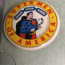 Original Superman Of America Pin  1961 picture
