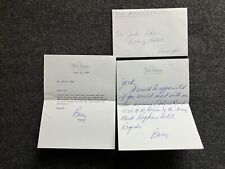 Senator BARRY GOLDWATER Signed Letters (2) 1964 Republican Convention 