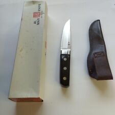 Vintage Al Mar Carving Knife w/ Sheath Box Rare Japan *240413 picture