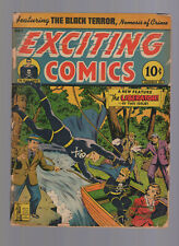 Exciting Comics #20 - Black Terror - Nedor Publications 1942 - Low Grade picture