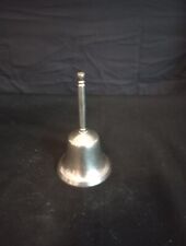 Antique Brass Bell Silver Hand Bell 4