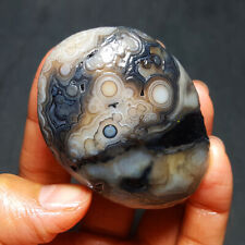 The most beautiful 98.7g Natural Gobi eye agate  Madagascar 33X21 picture