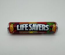 Life Savers Candy Vintage Unopened Roll 1990’s 5 Flavor  14 Candies 1.14 oz picture