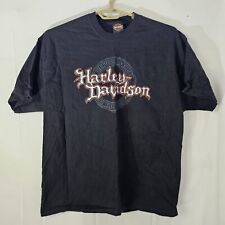 Harley Davidson World Shop Edmond Oklahoma Graphic T Shirt XL Route 66 2002 EUC picture