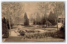 1916 Scene Leschi Park Exterior View Seattle Washington Vintage Antique Postcard picture