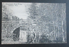 Shawsheen River Bridge Billerica MA Unposted DB Postcard picture