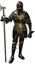 Medieval Knight Gothic 15th Century Closed Full Suit of Armor Wearable Halloween picture