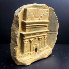 Antique of sculpted figure gate the Temple of the Pharaohs Ancient Egyptian BC picture
