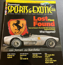 Hemmings Sports & Exotic Car Magazine Vol 1 Issue 10 - Ferrari Celica Mini Saab picture