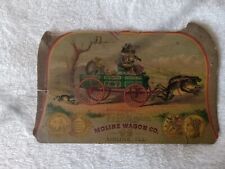 ORIGINAL Pre John Deere Moline Wagon Co. Advertisement 1880's Moline, Illinois  picture
