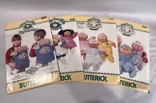 Vintage Cabbage Patch Doll Clothing Patterns Butterick picture