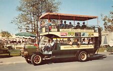 Disneyland Omnibus, Anaheim, California, Early Chrome Postcard, Unused picture
