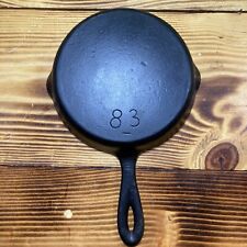 Restored Hammered Cast Iron Pan Chicago Hardware Foundry #3 Seasoned Vintage picture