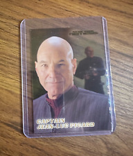 STAR TREK  NEMESIS CASTING CALL CELL CARD CC1 CAPTAIN JEAN LUC PICARD PROTECTOR picture