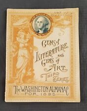 1895 Gems of Literature and Gems of Art The Washington Almanac for 1895 picture
