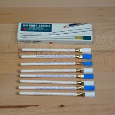 8 Vintage Eraser Stik Grease China Wax Pencils A.W Faber Castell Berol Blaisdell picture