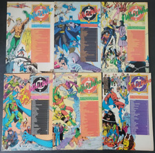 WHO'S WHO IN THE DC UNIVERSE SET OF 13 ISSUES (1985) DC COMICS HANDBOOK INDEX picture