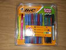 NEW Bic Value Pack 40-ct Round Stic Ball Pens Briteliner Highlighter Pencils Set picture