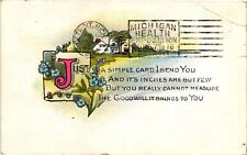 Vintage Postcard- 787. Just a simple card I send you. Posted 1923 picture