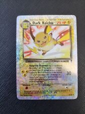 Pokemon Legendary Collection Dark Raichu 7/110 Reverse Holo DMG picture