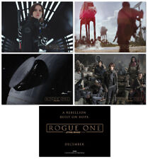 ROGUE ONE A STAR WARS STORY - 4 Card Promo Set #1 - Jyn Erso Death Star picture