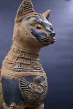 GET NOW RARE PIECE Of Replica Bastet Statue Of Ancient Egyptian Gods Antiques BC picture