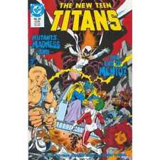 New Teen Titans (1984 series) #34 in Near Mint minus condition. DC comics [c@ picture