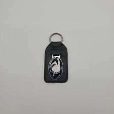 Vintage Hangover Hare Genuine Leather and Metal Keychain picture