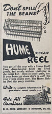 1951 AD.(XG21)~H.D. HUME CO. MENDOTA, ILL. HUME PICK-UP HAY REEL picture