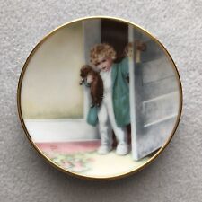1991 Bessie Pease Gutmann “GOOD MORNING” 3 1/4” Mini Plate picture