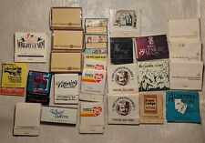 Lot of 25 Vintage Various Restaurant/Business Matchbook Collection Stick Matches picture
