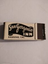 Vintage Matches From San Gorgonio Inn Banning California picture