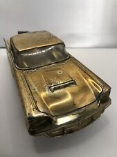 1960 Ford Thunderbird Gold Metal 9” Table Lighter Classic Car picture