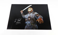 Kane Hodder Signed 11 x 14 Color Photo Pose #1 Jason Friday the 13th Auto picture