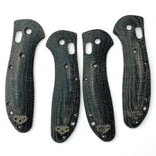 1 Pair Custom Micarta Handle Patches Grips Scales for Benchmade Griptilian 551 picture