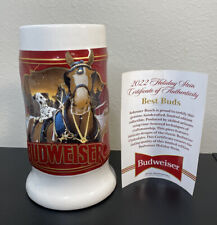 2022 BUDWESIER HOLIDAY STEIN - 43rd EDITION BEST BUDS picture