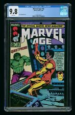 MARVEL AGE #18 (1984) CGC 9.8 WHITE PAGES picture