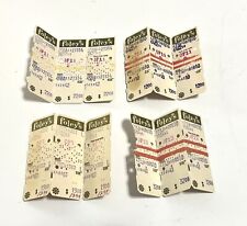 FOLEY'S Department Store Vintage Rare {4} Perforated 3-Parts Price Tags {1974} picture