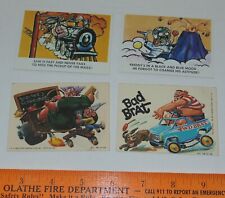 1966 Fleer Weird-Ohs Cards #40 #43 1980 Rat Fink sticker #12 #38 - lot vtg picture