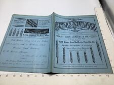 orig GEYER'S STATIONER april 15, 1880 #73; 20pgs+covers - PENS AND MORE picture