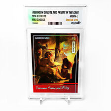 ROBINSON CRUSOE AND FRIDAY IN THE CAVE Card GBC #RBPN-L - Limited Edition /25 picture