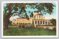Del Monte California, Hotel Del Monte, Monterey Peninsula, Vintage Postcard picture