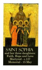 Saint Sophia + prayer (2