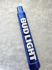 Bud Light Aluminum Double Sided Logo Beer Tap Handle 12