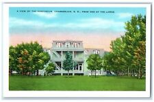 c1920's View Of Sanitarium One Of The Lawns Chamberlain South Dakota SD Postcard picture